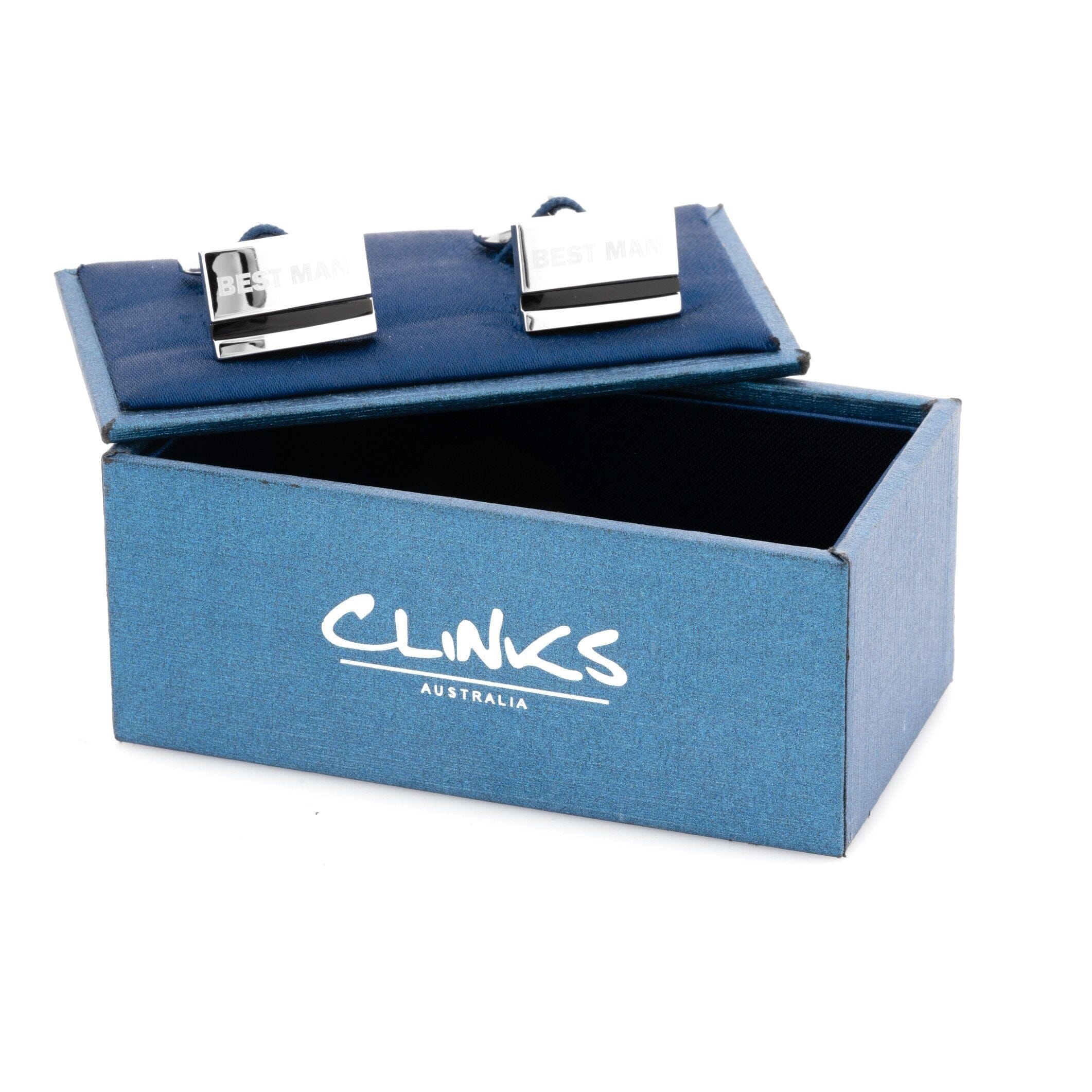 Best Man Laser Etched Onyx Silver Wedding Cufflinks Wedding Cufflinks Clinks Australia