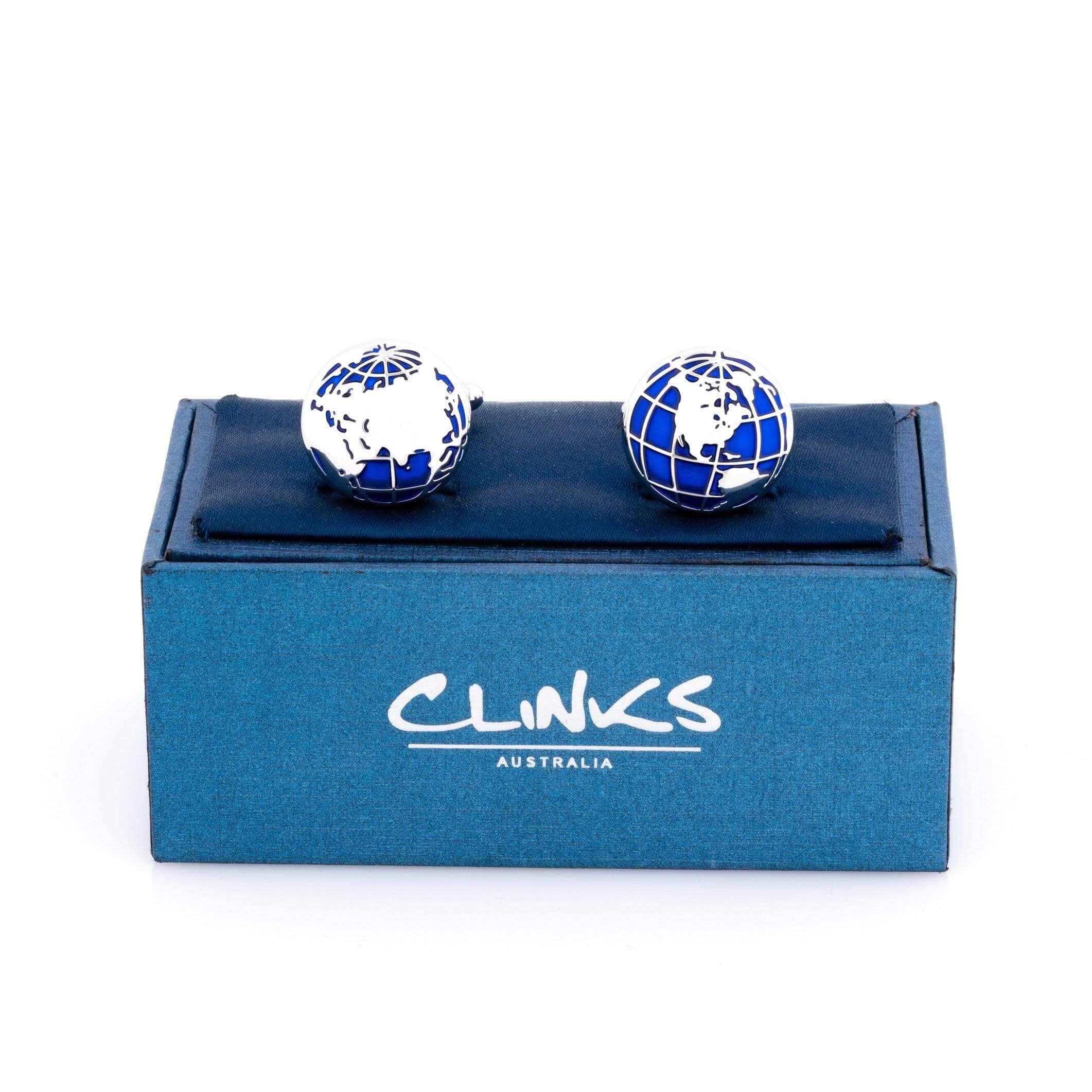World Map Cufflinks Novelty Cufflinks Clinks Australia