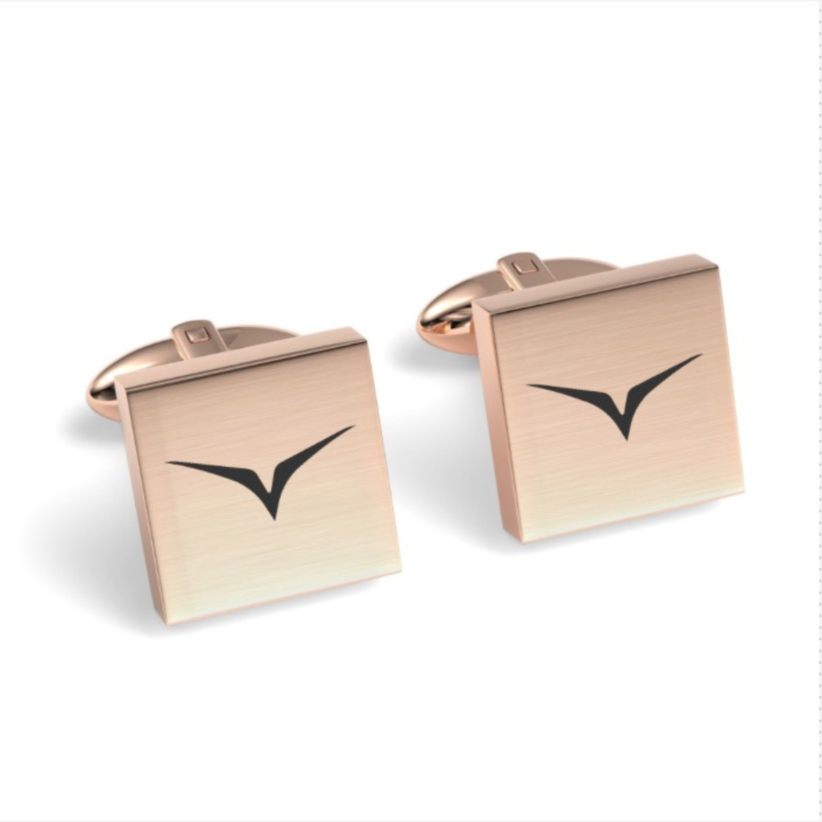 Gemelos Cuadrados Grabados con Logo Personalizado