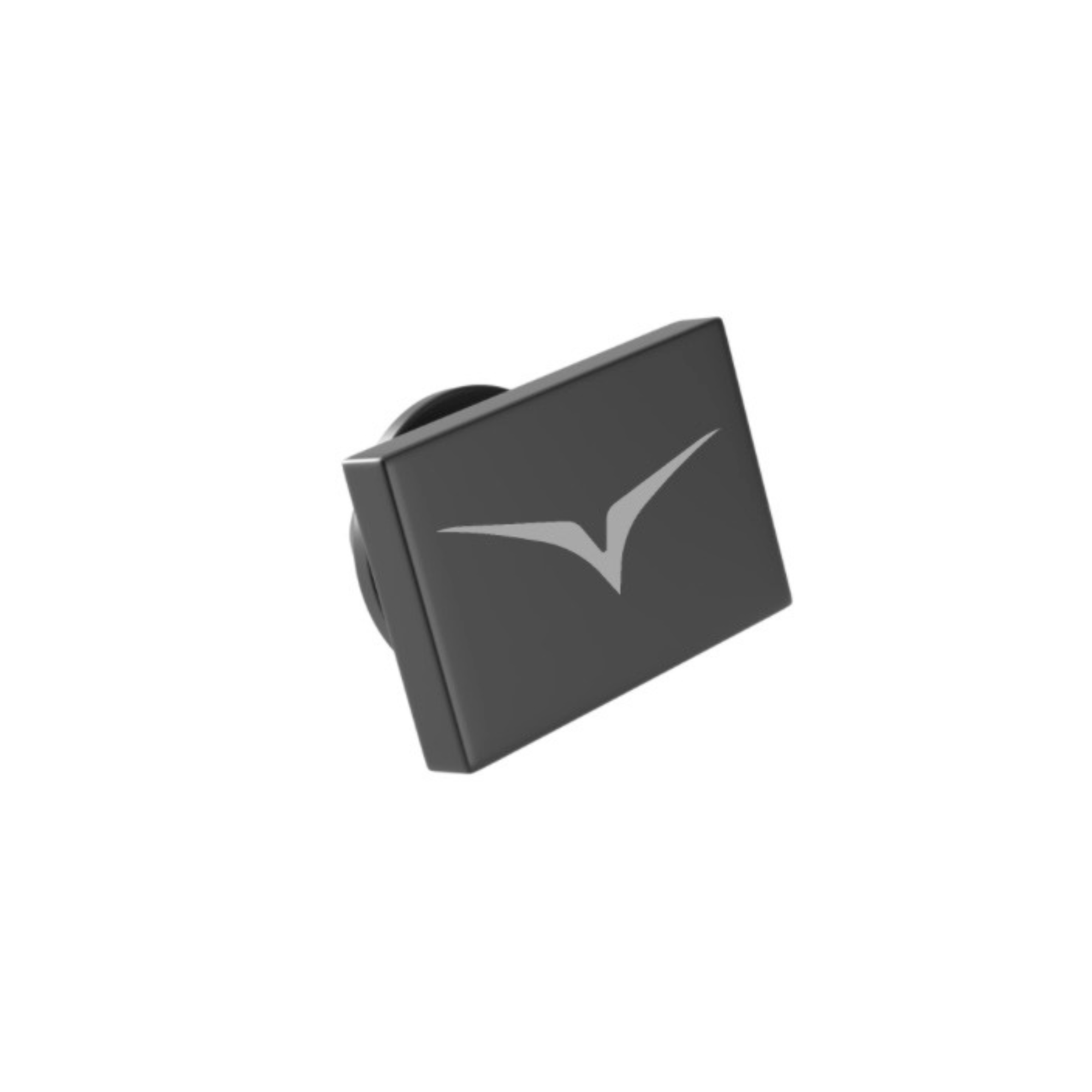 Custom Logo Engraved Rectangle Lapel Pin