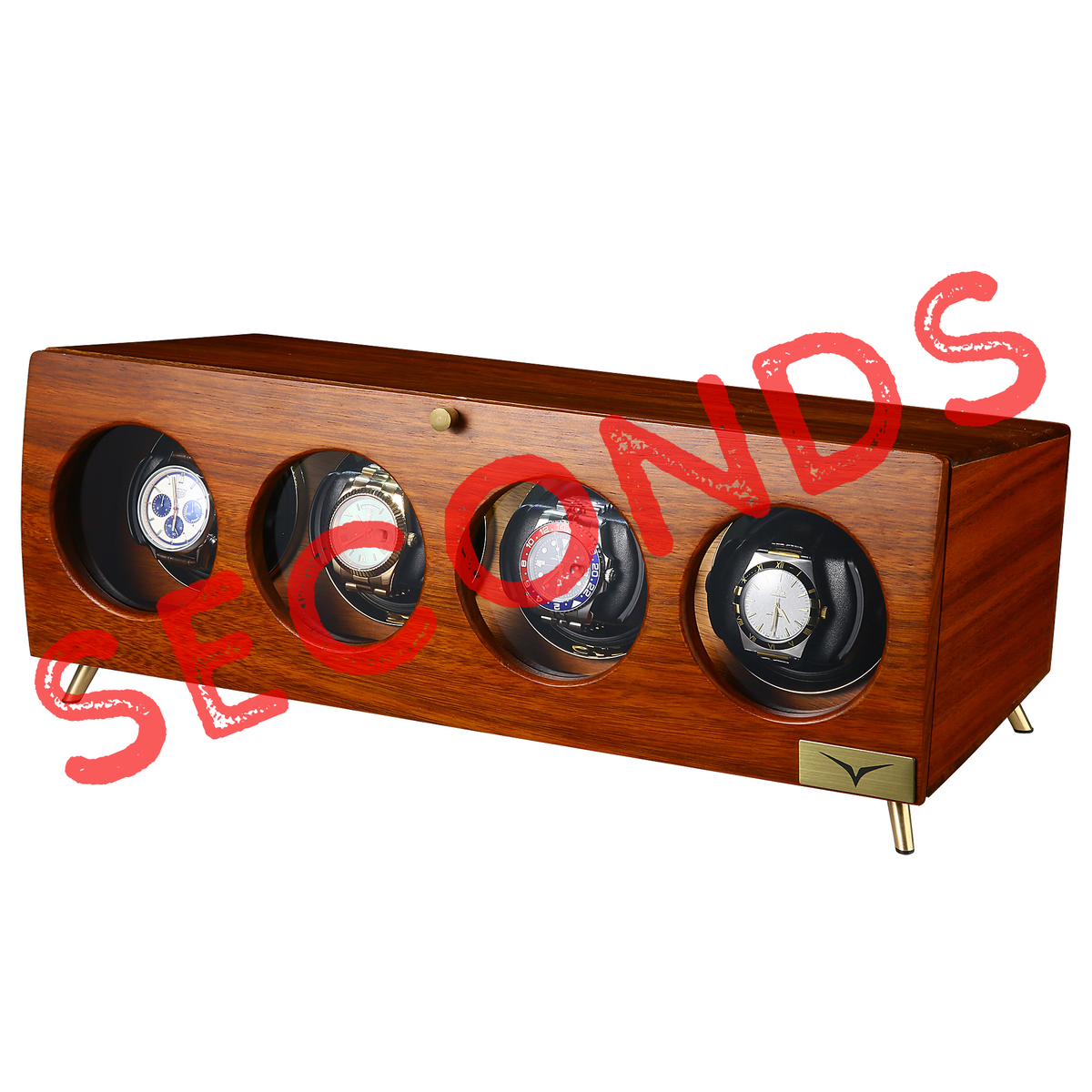 Bobinadora de relojes de madera Darwin para 4 relojes