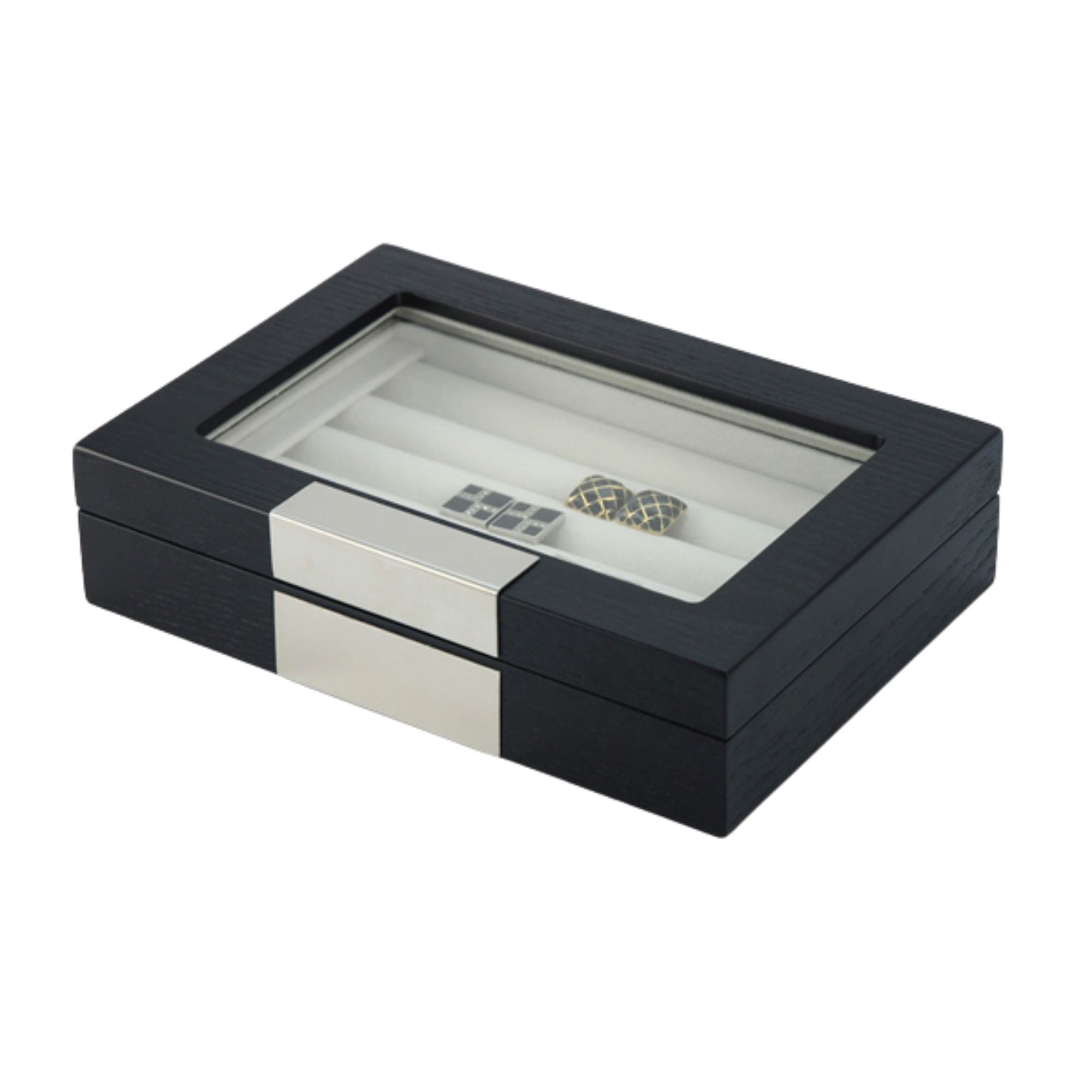 20 Pairs Black Wooden Cufflink Box Cufflink Boxes Clinks Australia 