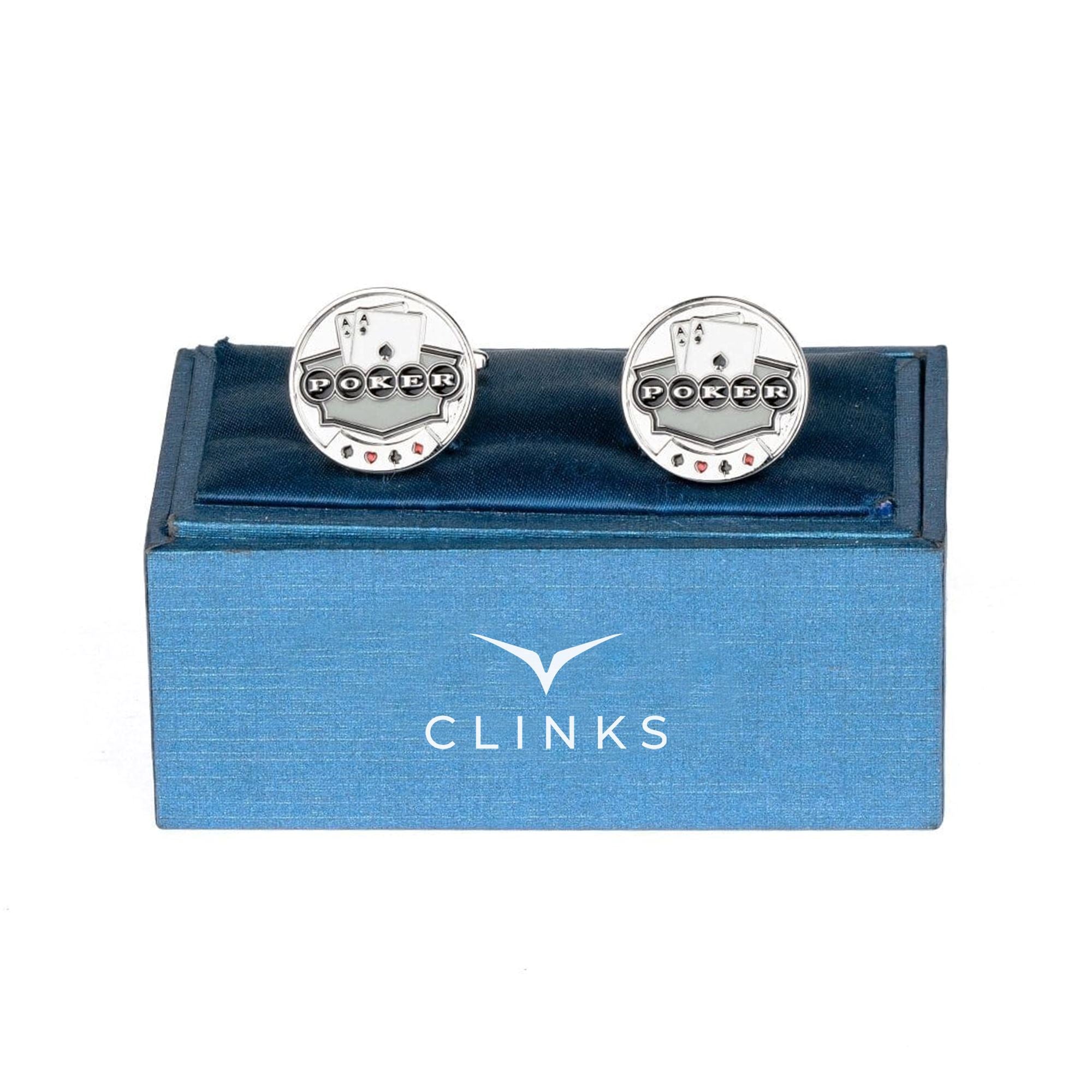 Poker Pocket Aces Poker Chip Novelty Cufflinks Clinks Australia 