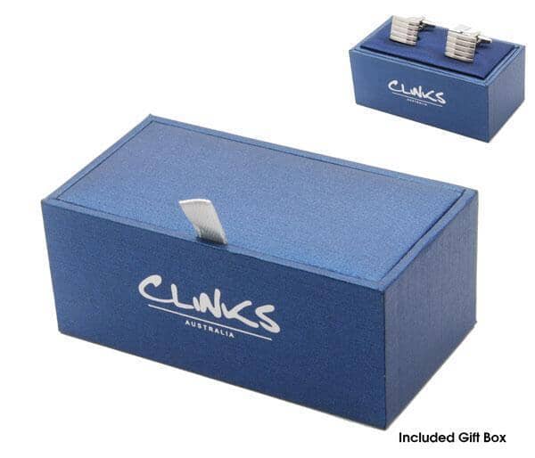 Crystal Pearl White Cufflinks Classic & Modern Cufflinks Clinks Australia 