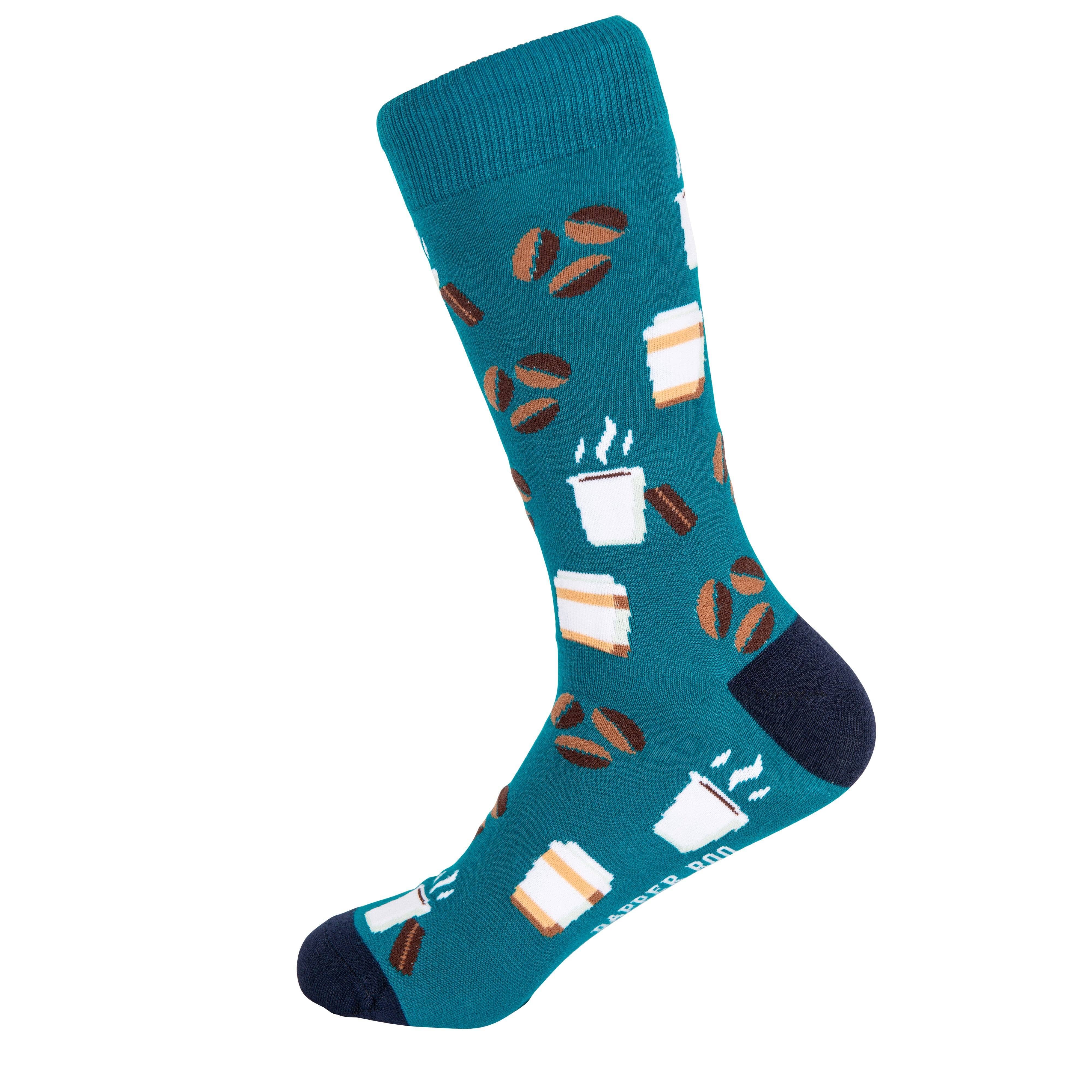 Coffee Devotee Bamboo Socks by Dapper Roo Socks Dapper Roo 